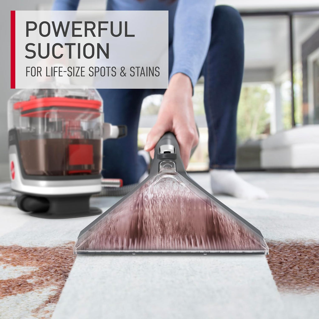 Hoover CleanSlate Plus Portable Carpet & Upholstery Spot Cleaner with Powerful Suction and Multiple Tools wourant