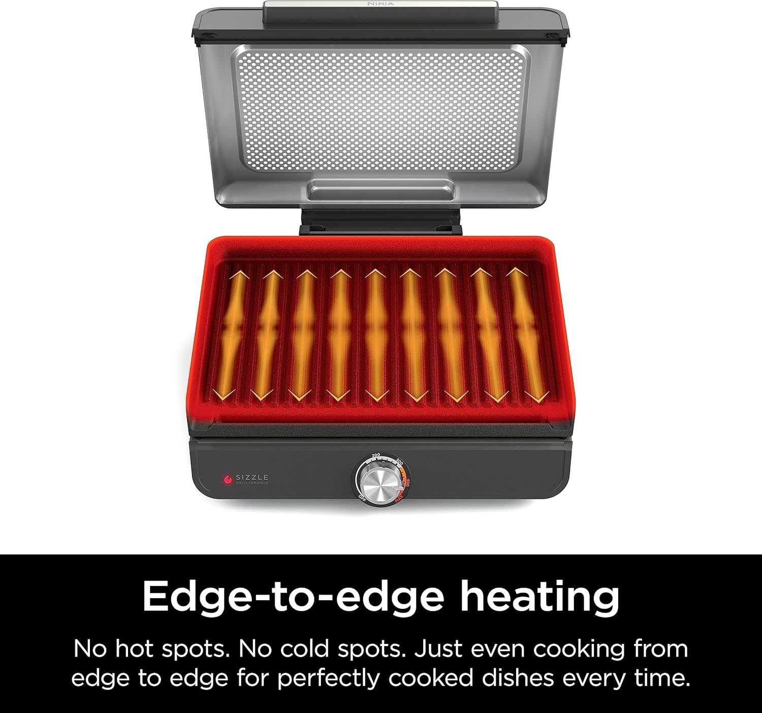 Griddle and Indoor Grill 14’ Electric Grill For Steak Burgers Salmon Veggies Pancake Griddle wourant