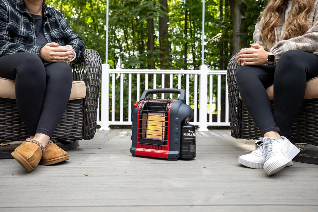 Portable Propane Radiant Heater, 4,000-9,000 BTU, for campers, workshops, patios, and more wourant