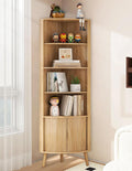 Corner Cabinet, 66.73'' Tall Modern Corner Bathroom Storage Cabinet wourant
