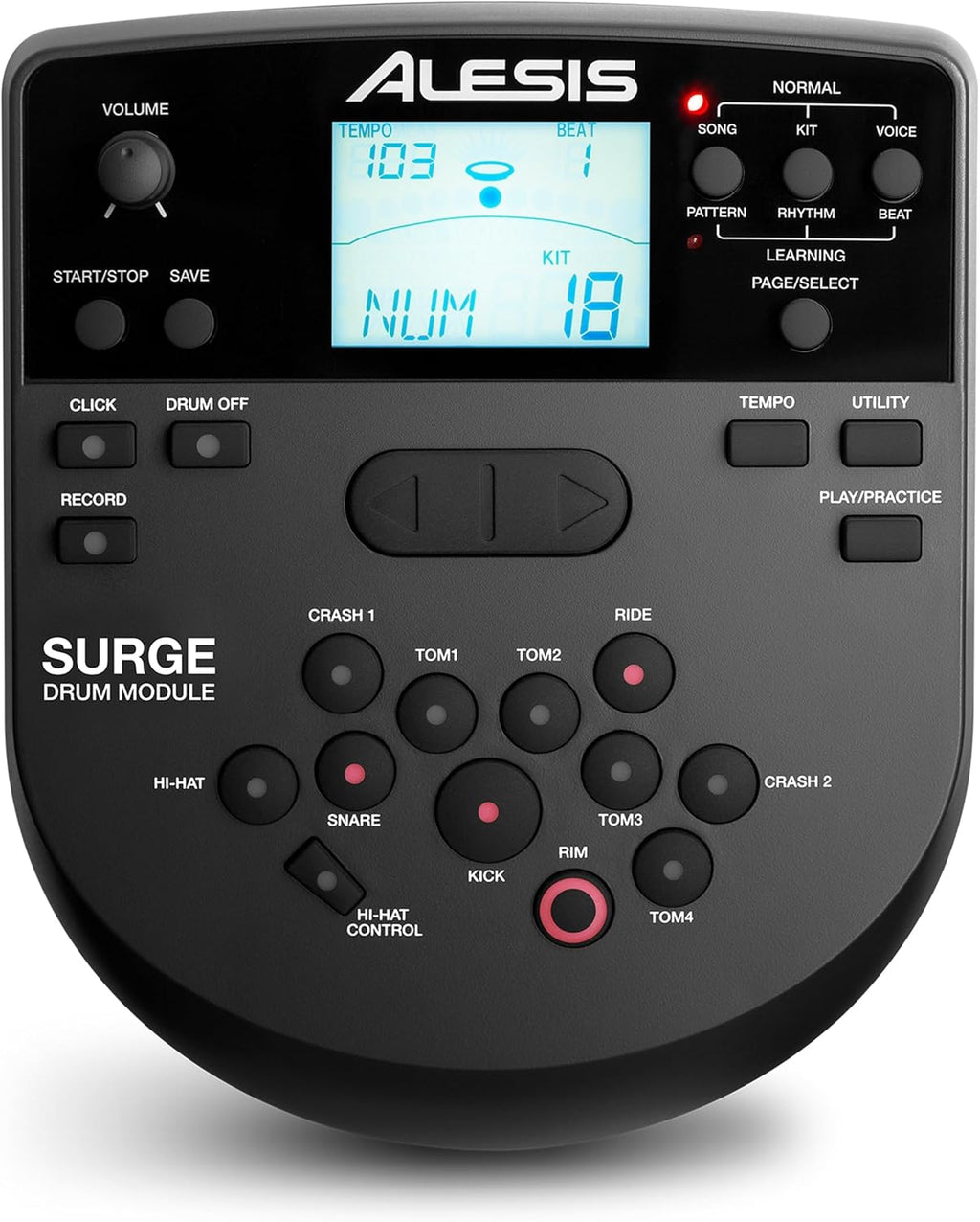 Alesis Drums Command Mesh SE Kit-Electric Drum Set USB MIDI Connection 600 Drum Sound wourant