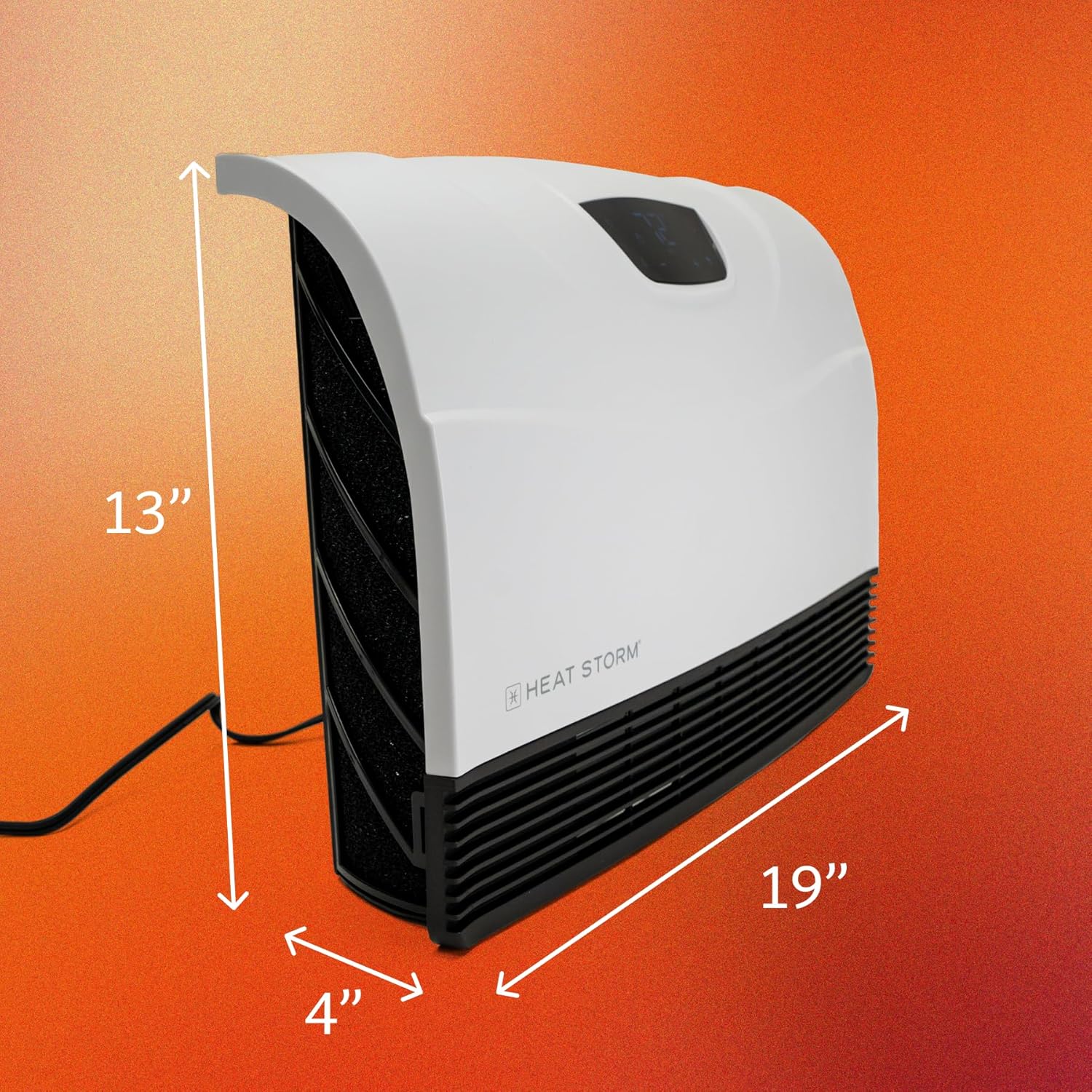 Heat Storm HS-1500-PHX-WIFI Infrared Heater, Wifi Wall Mounted wourant