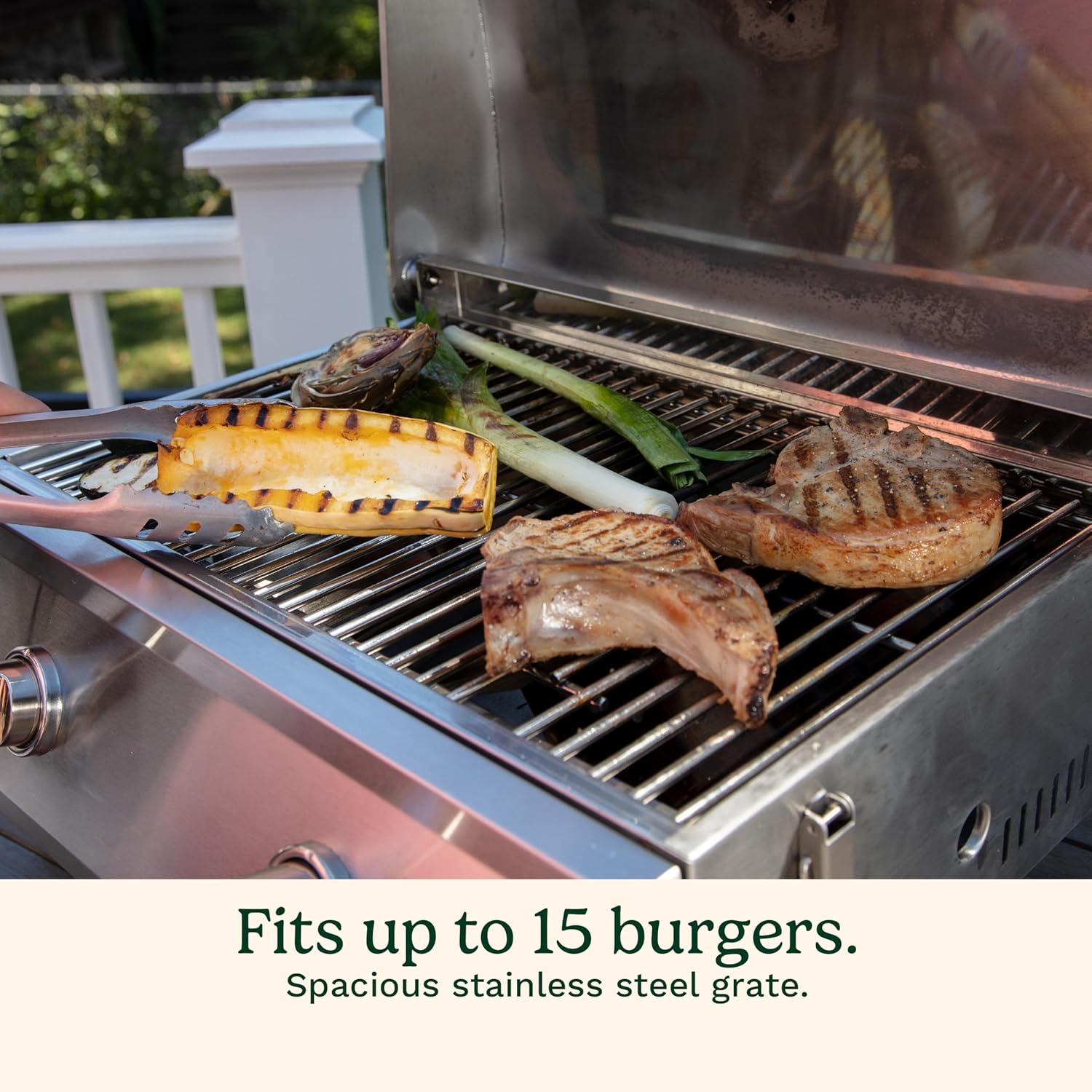 Cuisinart Chef's Style Tabletop Portable Propane Grill 20000 BTU 2-Burner Outdoor Gas Grill wourant