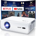 Aurzen EAZZE D1 Smart Projector with WiFi and Bluetooth, Officially-Licensed APP wourant