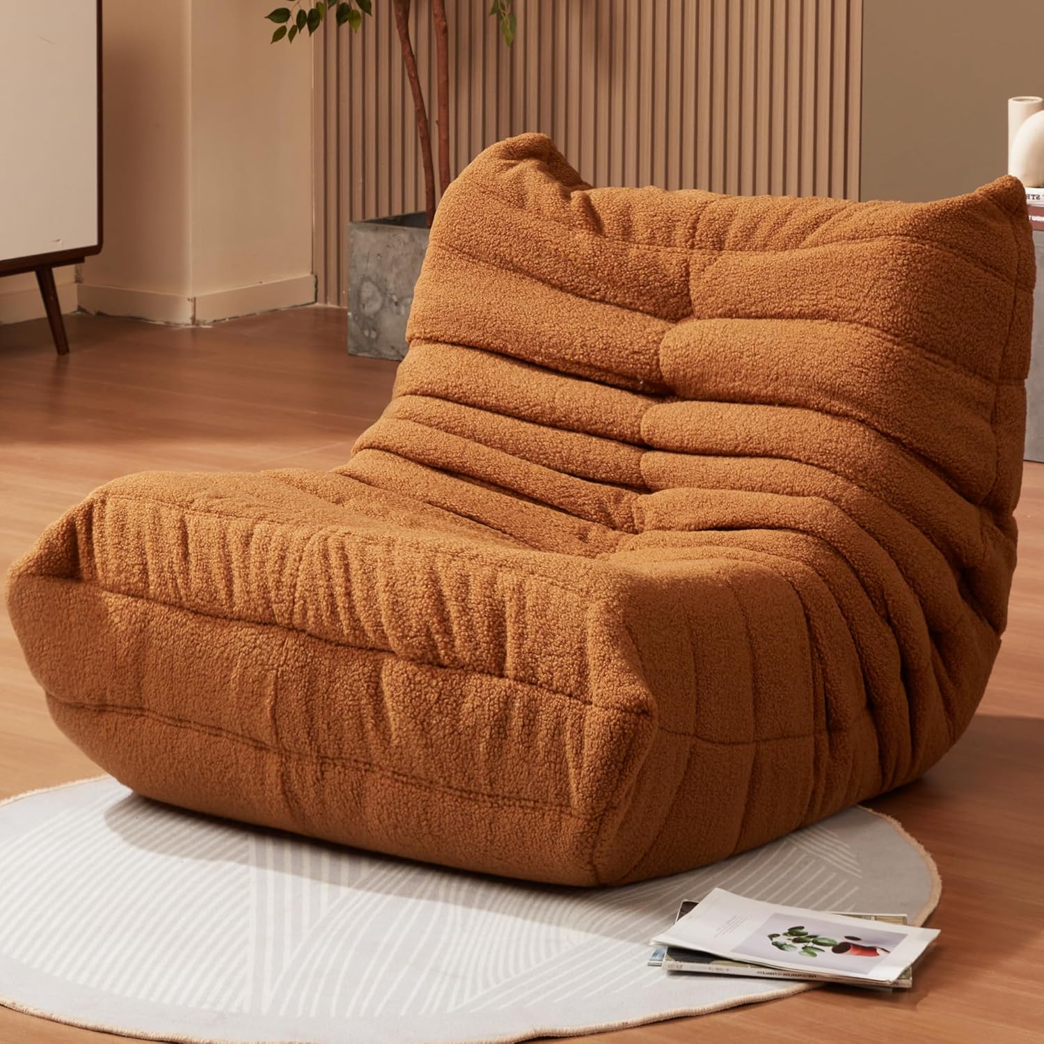 Bean Bag Chairs for Adults Giant Bean Bag Chair Memory Foam BeanBag Chair Bean Bag Sofa wourant