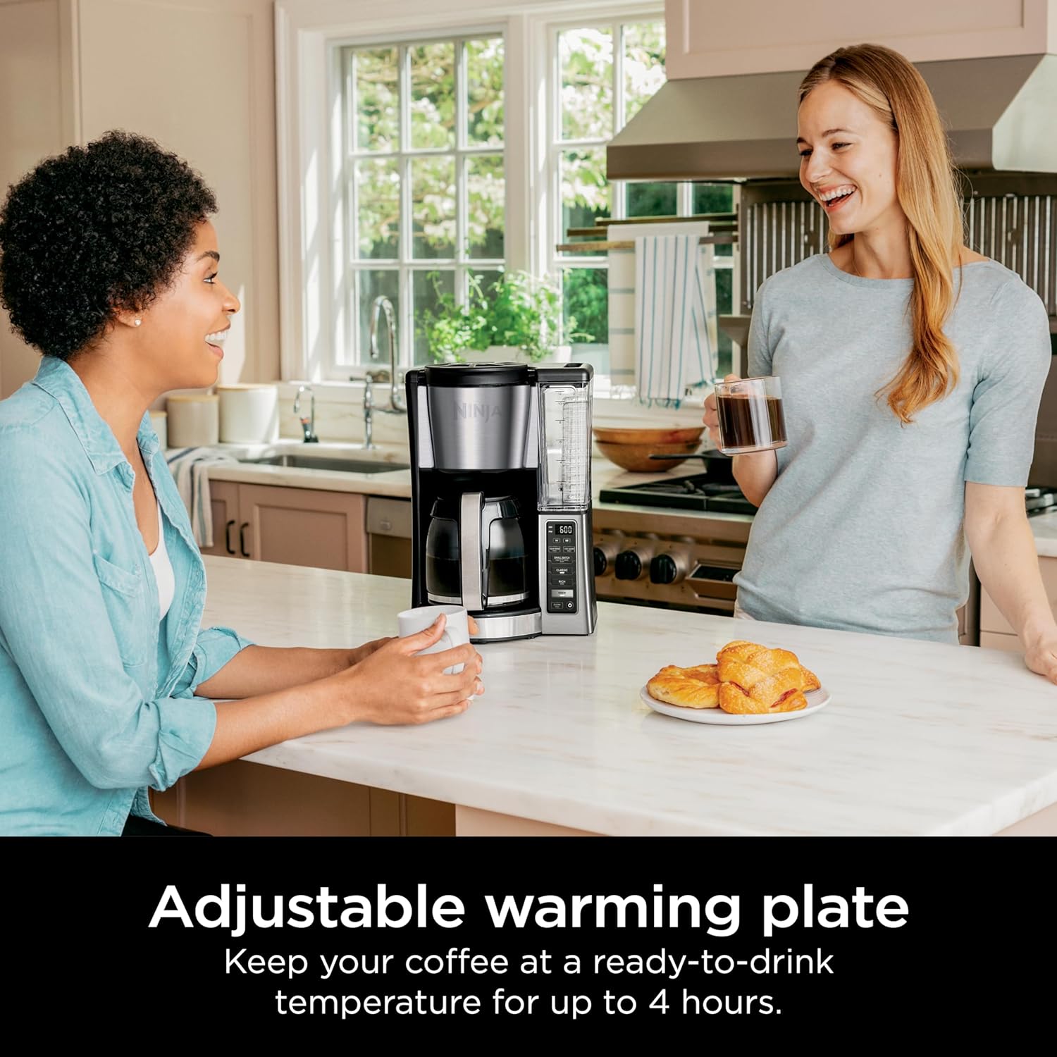Ninja Programmable Coffee Brewer with 2 Brew Styles, Adjustable Warm Plate and Delay Brew wourant