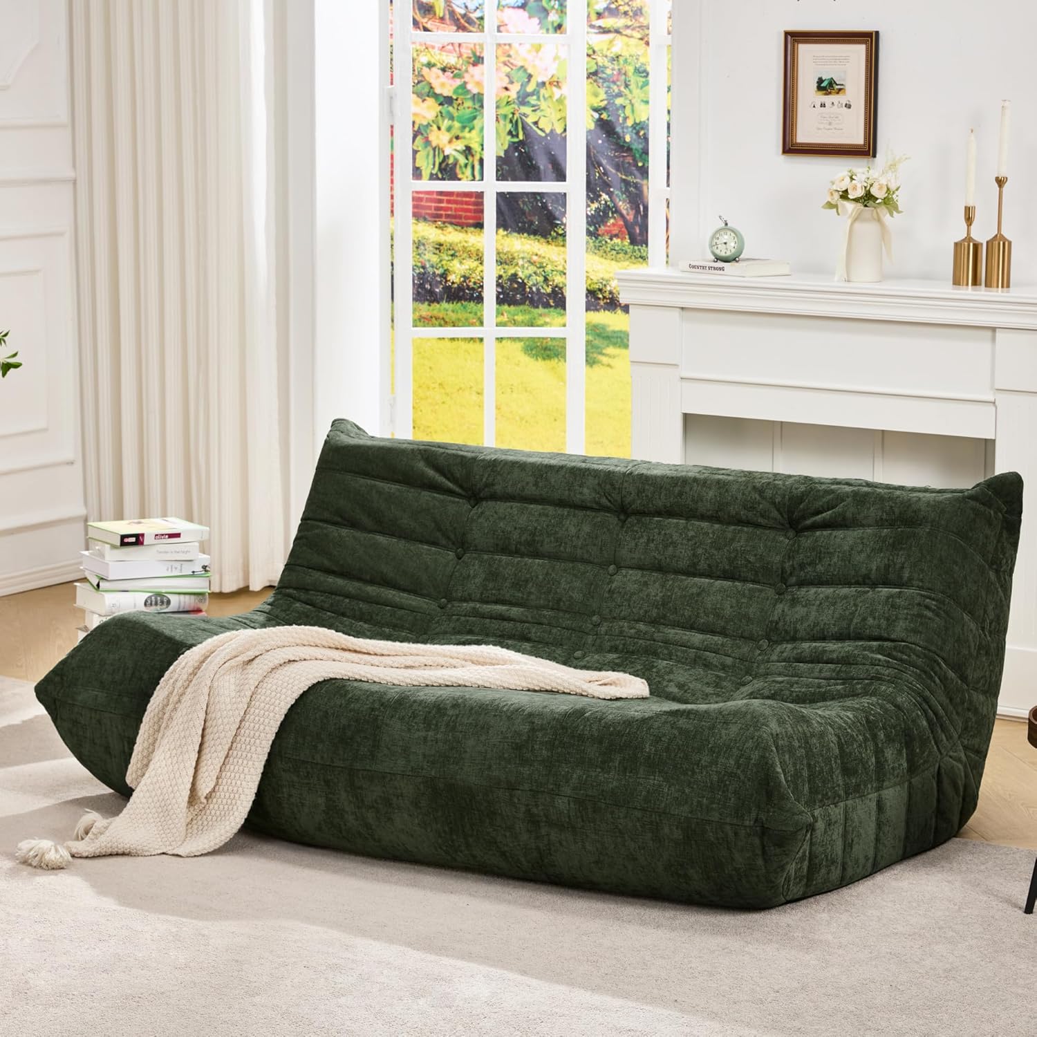 Bean Bag Chairs for Adults Giant Bean Bag Chair Memory Foam BeanBag Chair Bean Bag Sofa wourant