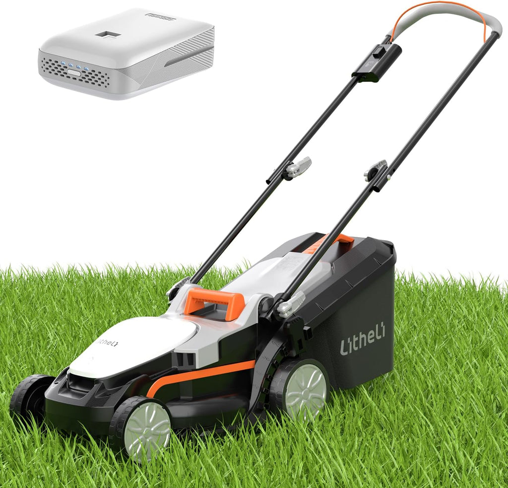 Litheli Cordless Lawn Mower 13 Inch, U20 Handy+ 20V Electric Lawn Mowers for Garden wourant