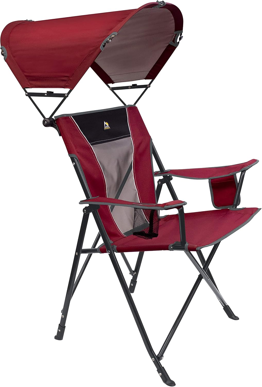 GCI Outdoor Sunshade Rocker Outdoor Rocking Chair with Canopy woonhhop