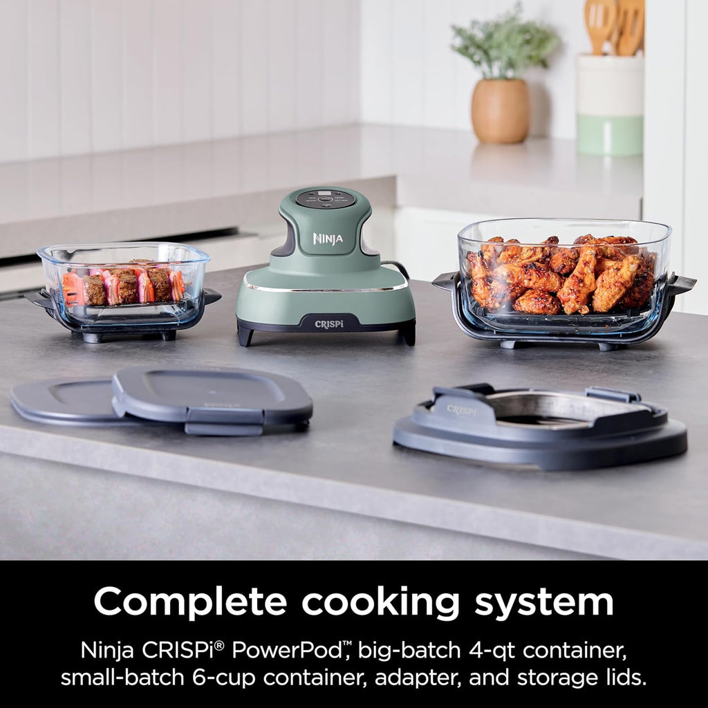 Ninja Crispi 4-in-1 Portable Glass Air Fryer Cooking System wourant