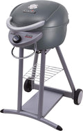 Charbroil 3-in-1 Dual Fuel Outdoor Bistro Pro Electric Grill & Griddle + Charcoal Mode BBQ wourant