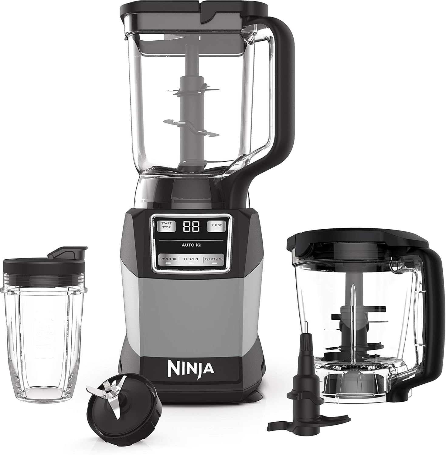 Ninja Blender Compact Kitchen System for Smoothies, Doughs, and Frozen Drinks with Auto-IQ, 72 oz* Blender Jar wourant