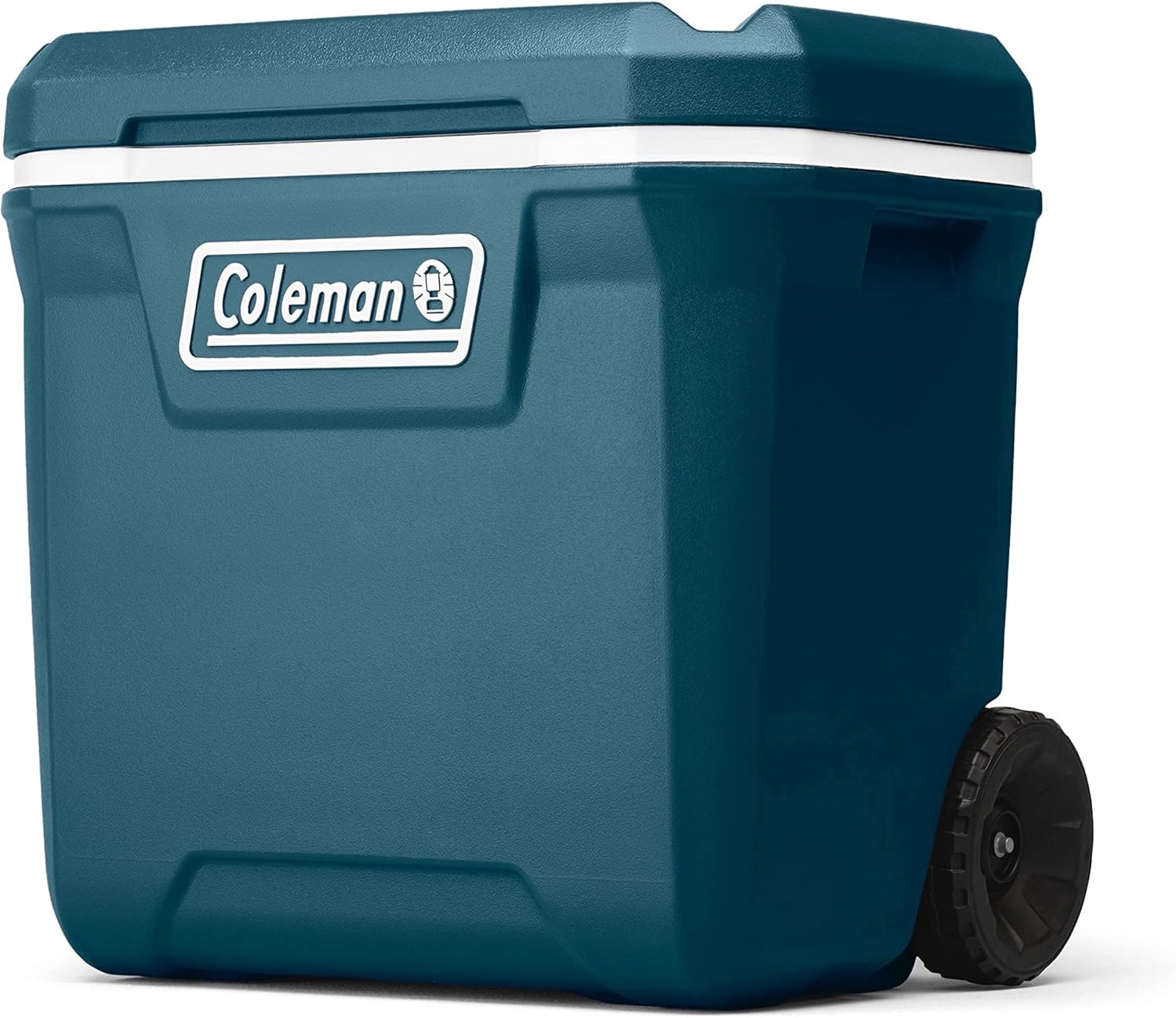 Coleman Classic Series Insulated Portable Wheeled Cooler, Leak-Resistant Outdoor Hard Cooler Keeps Ice up to 5 Days, 100-Quart wourant