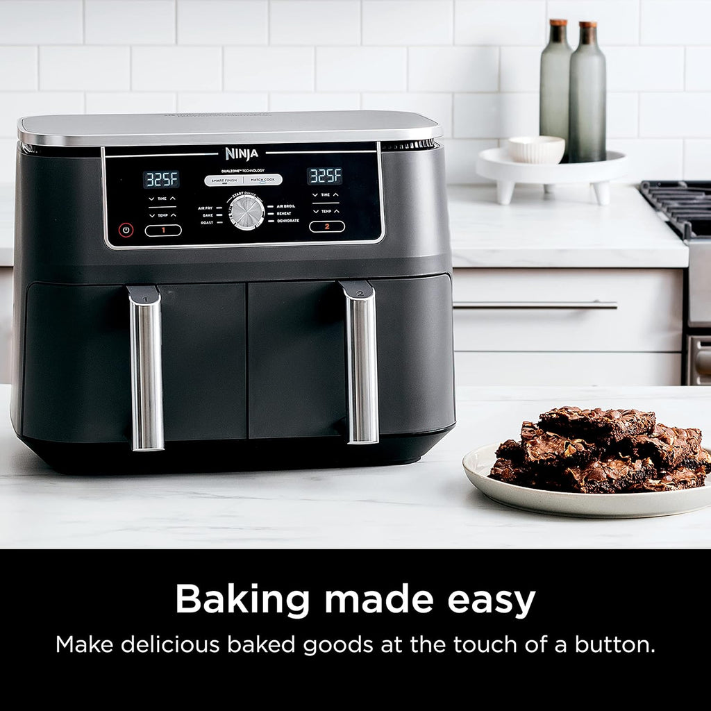 Ninja Foodi 6-in-1 FlexBasket Air Fryer with 7-Quart MegaZone and Basket Divider wourant