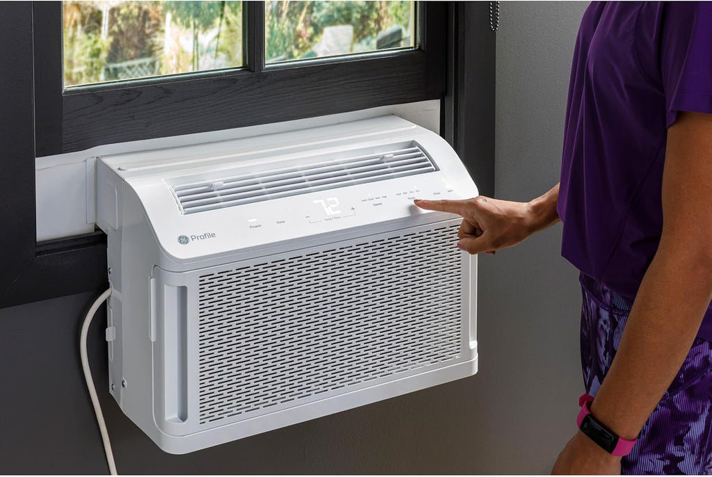 PHNT10CC Clearview Air Conditioner 10,300, Inverter Technology, Ultra Quiet, Medium Rooms up to 450 Sq. FT, Full Window View with Easy Installation, Energy-Efficient Cooling, 10300 BTU, White wourant