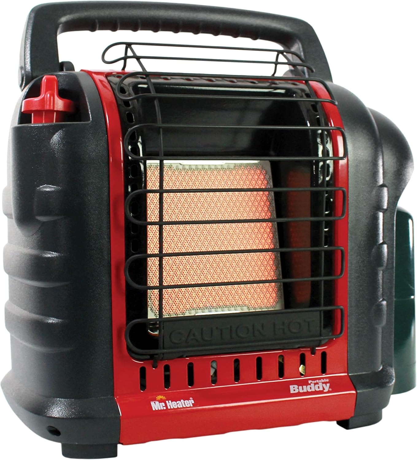 Portable Propane Radiant Heater, 4,000-9,000 BTU, for campers, workshops, patios, and more wourant