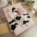 50-inch indoor recliner, oversized corduroy upholstered boneless sofa bed, deep sleeper sofa reading chair, cloud sofa, living room sofa wourant