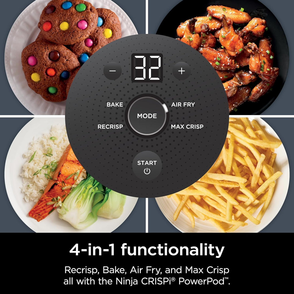Ninja Crispi 4-in-1 Portable Glass Air Fryer Cooking System wourant