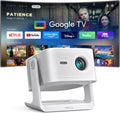 Official Licensed Google TV 4K Smart Projector with WiFi and Bluetooth, VOPLLS Outdoor wourant