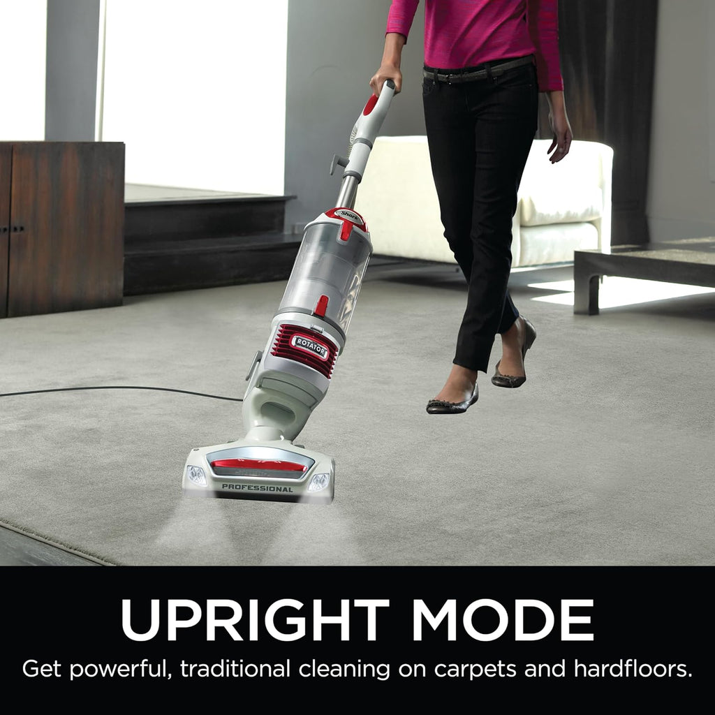 Upright Vacuum Navigator Lift-Away Deluxe with Large Dust Cup Capacity HEPA Filter Swivel Steering Upholstery Tool & Crevice Tool wourant