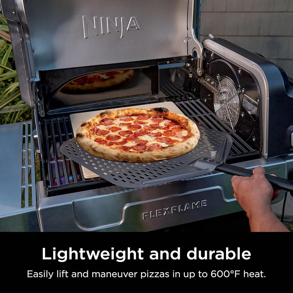 Ninja FlexFlame, Grill and Smoker, Electric and Propane Grill, Roaster, BBQ Grill, 5-in-1 Cooking System, 3 Burner, Digital Control, Outdoor Cooking, Griddle, Pizza Maker, Stainless Steel, PG301 wourant