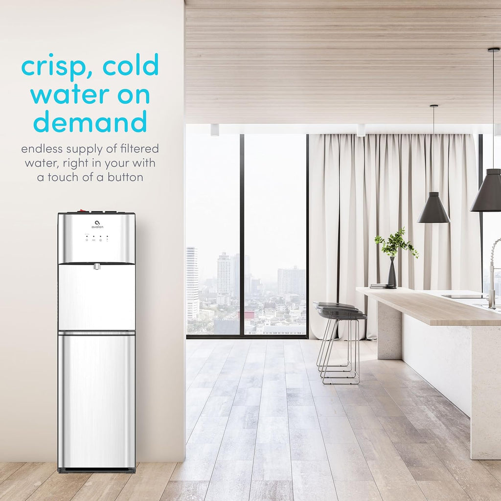 Avalon Self Cleaning Bottleless Water Cooler Water Dispenser 3 Temperature Settings wourant