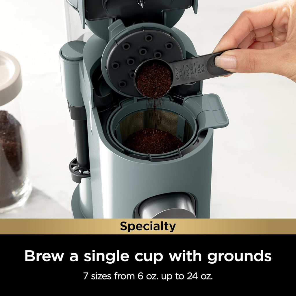 Ninja | Coffee Maker | Single Serve |Brew with Coffee Pods & Grounds| Compatible with K-Cup Coffee Pods | 4 Brew Styles, up to 24oz Cup Sizes & 56oz Removable Reservoir | Black | PB051 wourant
