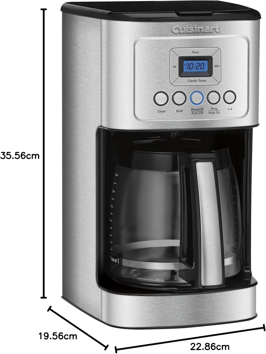 Cuisinart DCC-3200P1 Coffee Maker Fully Automatic with Brew Strength Control, 1-4 Cup Setting wourant