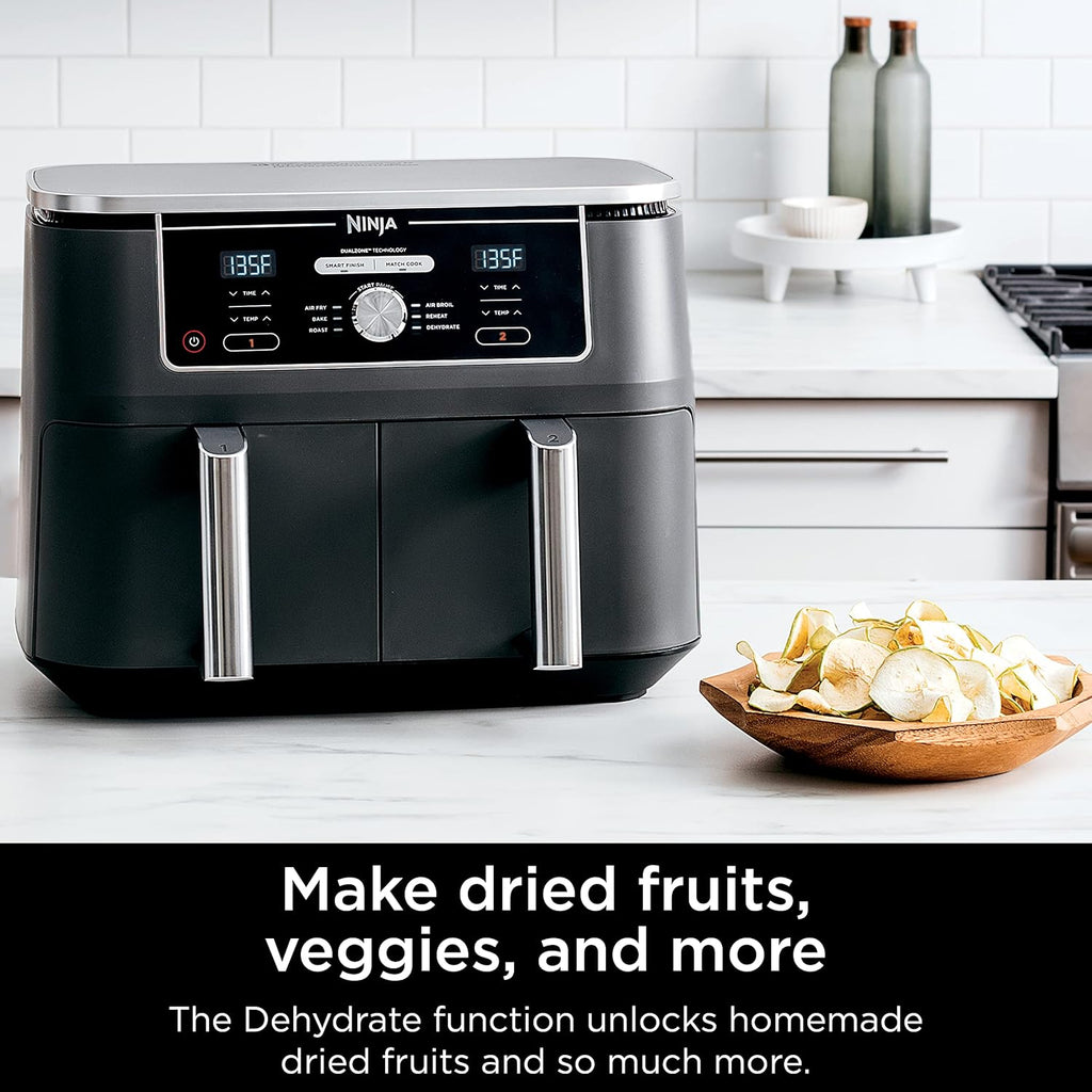 Ninja Foodi 6-in-1 FlexBasket Air Fryer with 7-Quart MegaZone and Basket Divider wourant