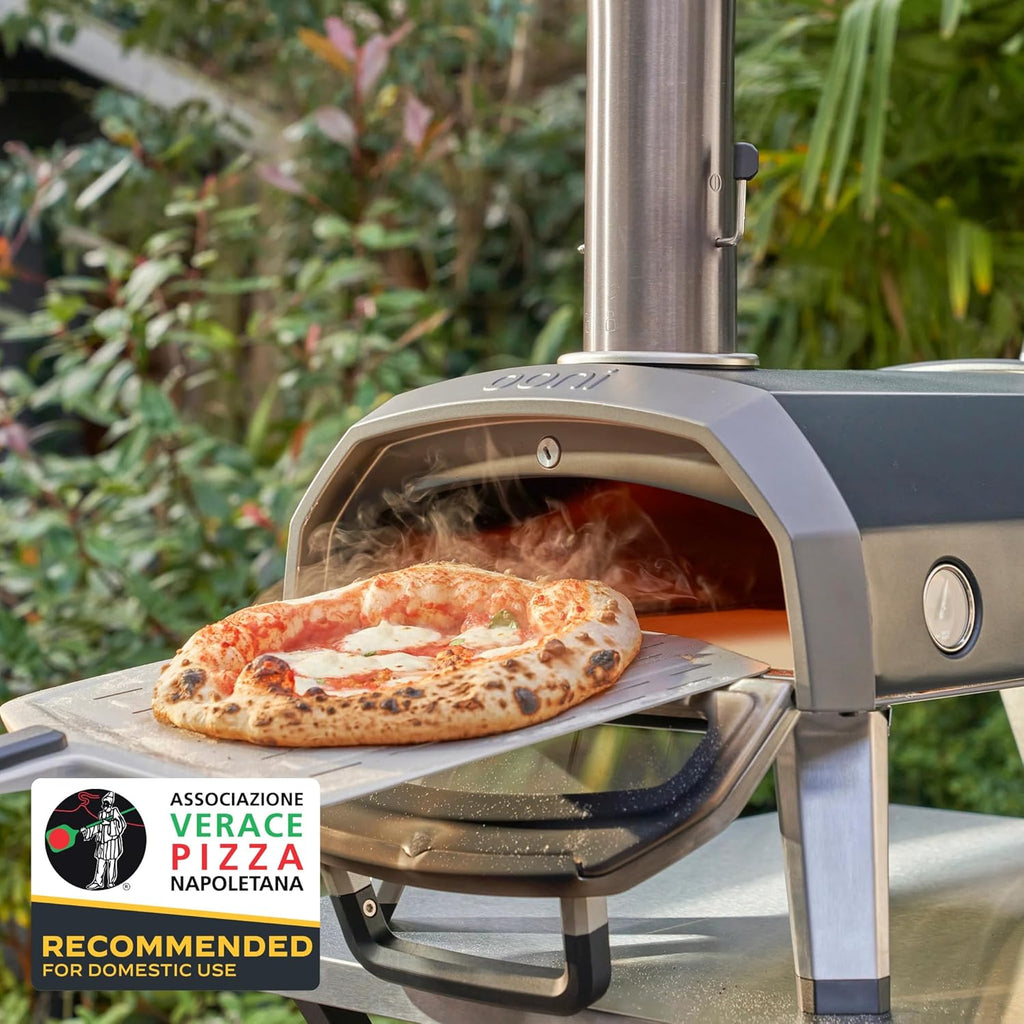 Ooni Karu 2 Multi-Fuel Outdoor Pizza Oven - Wood and Gas Outdoor Pizza Oven with Pizza Stone wourant