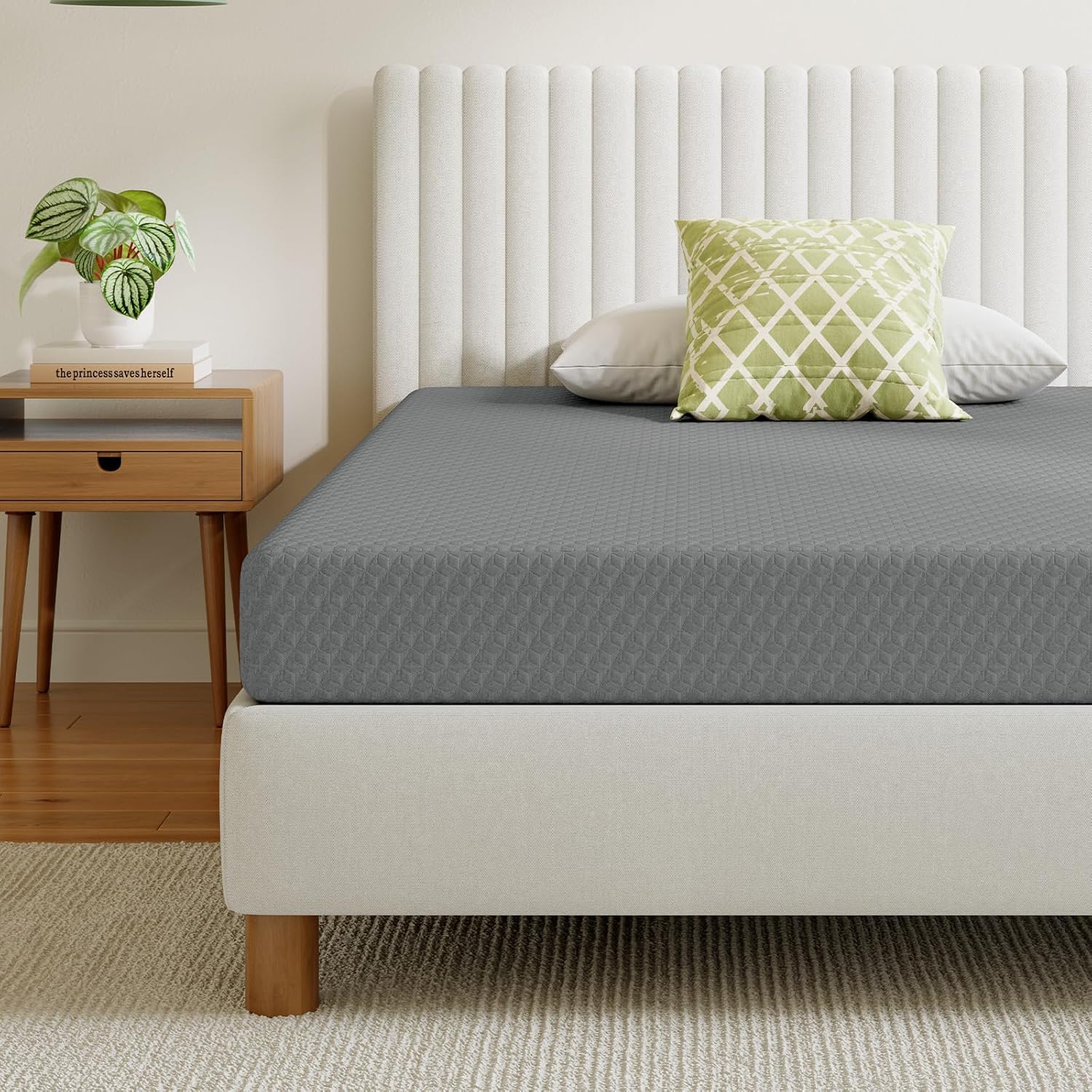 Novilla Queen Mattress 12 Inch, Queen Memory Foam Mattress for Cool Night Sleep & Pressure Relief, Thermally Balanced Foam Mattresses for Heat Dissipation, CertiPUR-US Certified Mattresses in a Box woonhhop