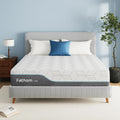 FATHOM Medium Queen Mattress 12 Inch Memory Foam Mattress Queen Size Bed in a Box for Back Pain Relief and Cool Sleep with Gel Foam and Removeable Fiberglass Free Cover, CertiPUR-US Certified woonhhop