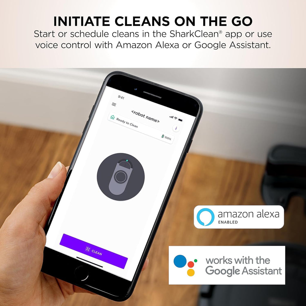 Voice Control Robot Vacuum with Matrix Clean Navigation, Home Mapping, 60-Day Capacity, XL Self-Empty Base for Homes with Pets, Carpet & Hard Floors, Cool Grey wourant