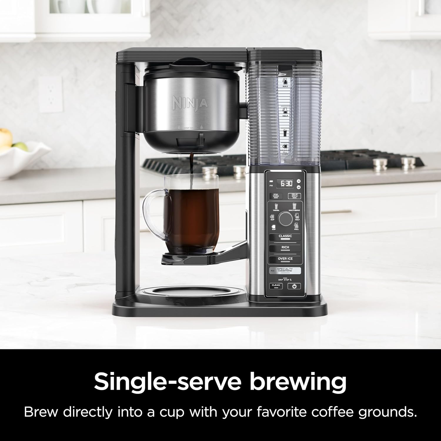 Extra Large Hot and Iced Coffee Maker with Fast Cold Brew, 4 Brewing Methods, 8 Sizes (Small to Travel), Single-Cup Coffee Maker, 12-Cup Capacity wourant