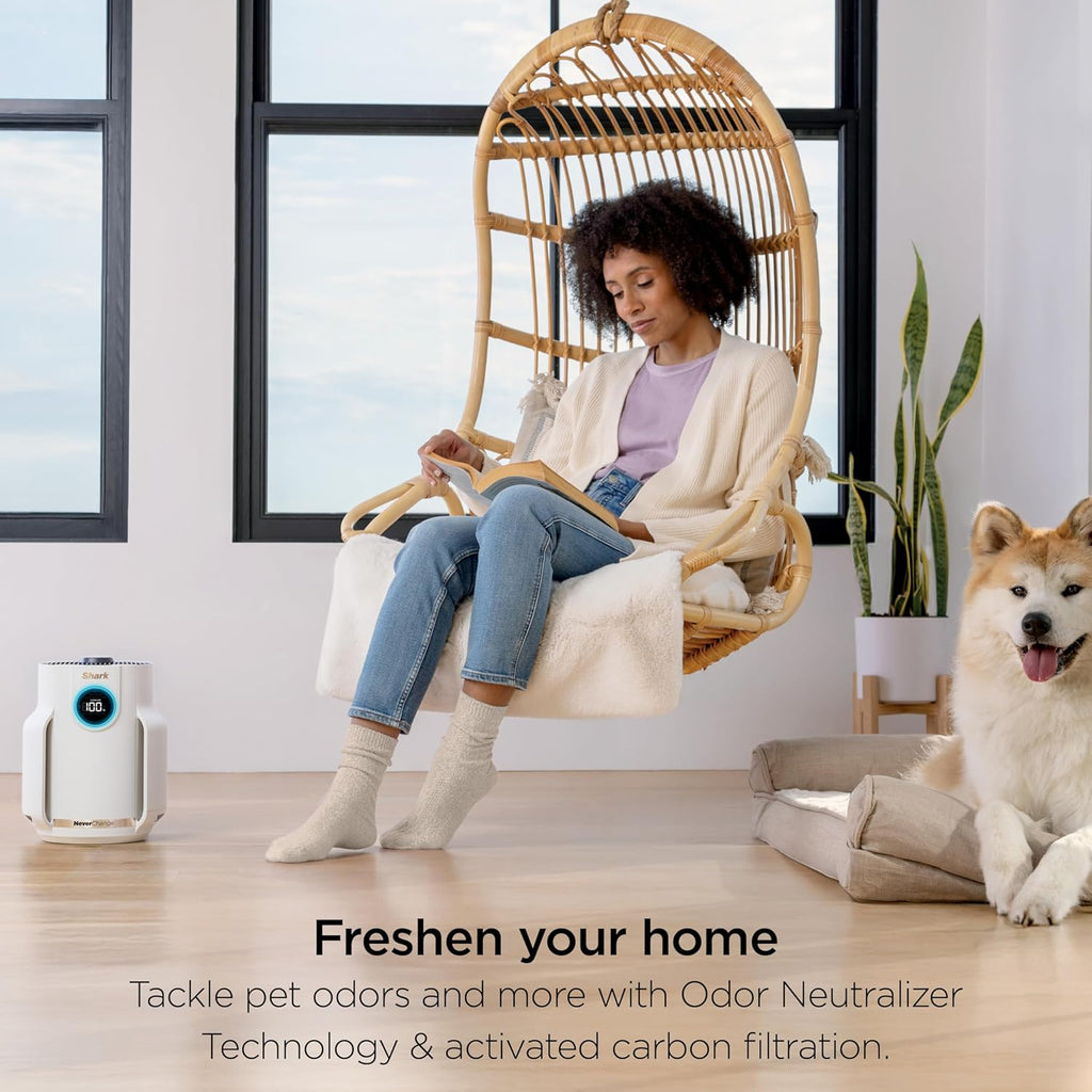 Air Purifier Compact Pro with Long-lasting HEPA Exceeding Filtration, For Pet Dander, Dust, Smoke, Allergens, Up to 250 sq. ft. wourant