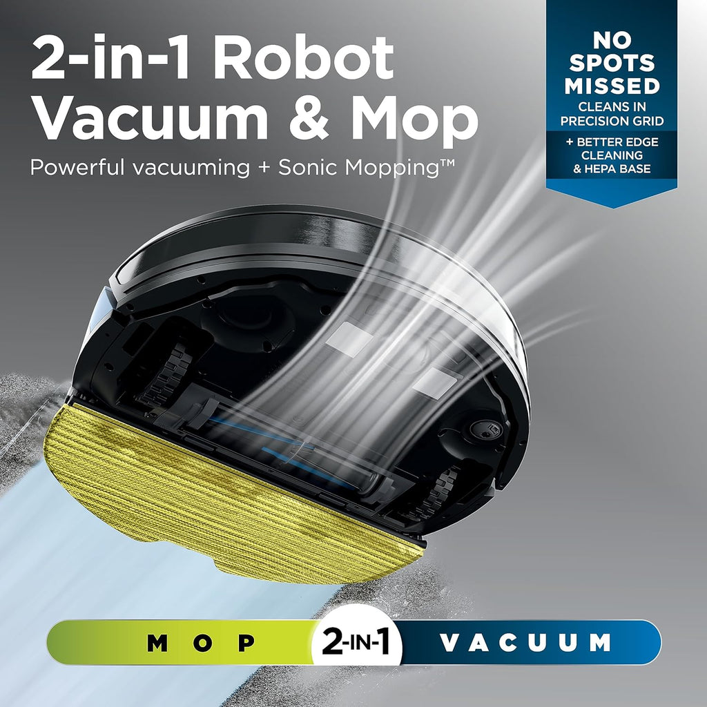 Robotic vacuum cleaner Voice Control Robot Vacuum with Matrix Clean Navigation, Home Mapping, 60-Day Capacity, XL Self-Empty Base for Homes with Pets, Carpet & Hard Floors wourant