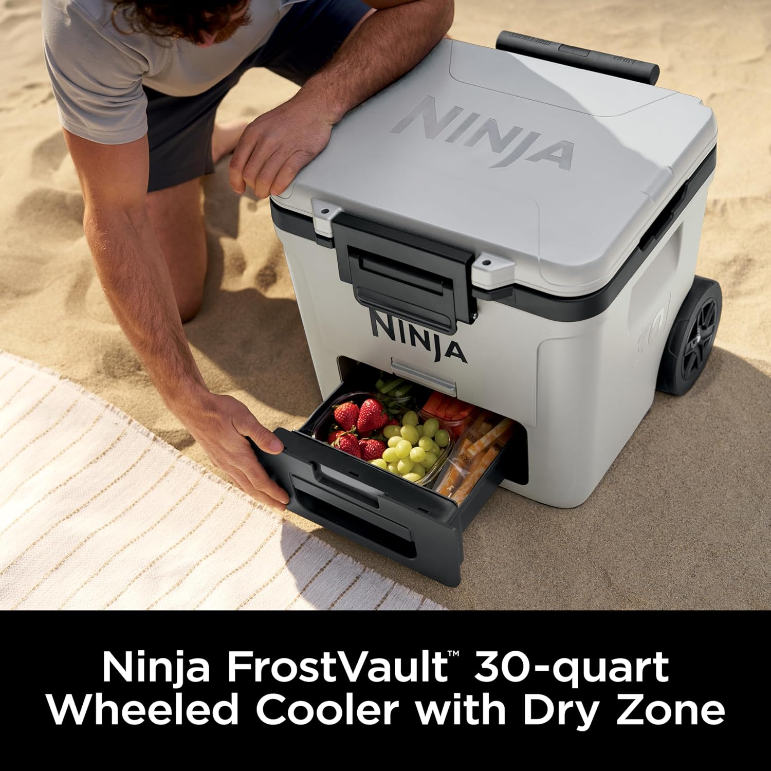 Ninja FlexFlame, Grill and Smoker, Electric and Propane Grill, Roaster, BBQ Grill, 5-in-1 Cooking System, 3 Burner, Digital Control, Outdoor Cooking, Griddle, Pizza Maker, Stainless Steel, PG301 wourant