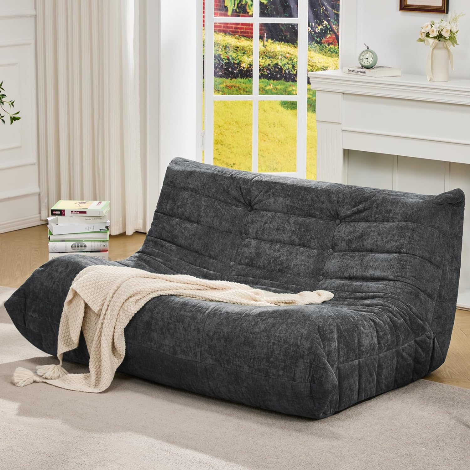 Bean Bag Chairs for Adults Giant Bean Bag Chair Memory Foam BeanBag Chair Bean Bag Sofa wourant