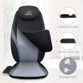 Snailax Shiatsu Massage Cushion with Heat Massage Chair Pad Kneading Back Massager for Home Office Seat use wourant