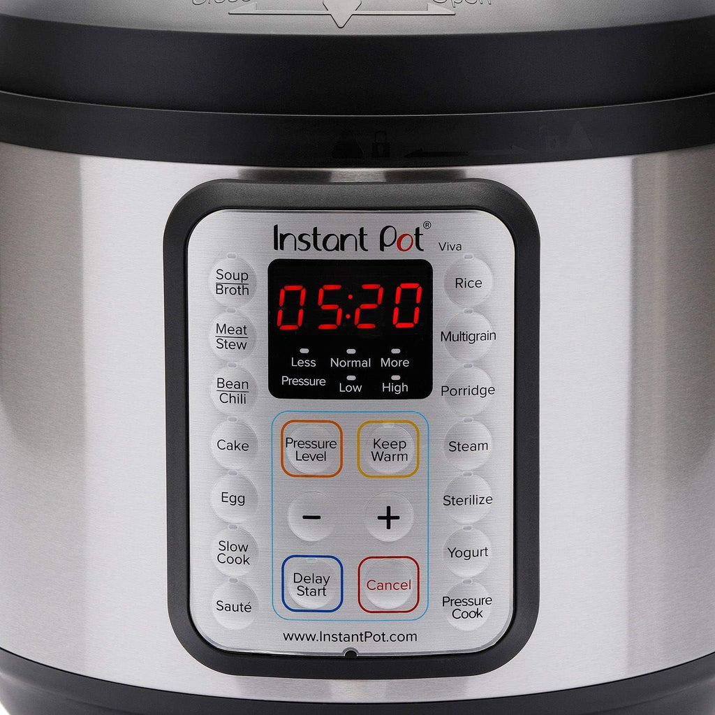 9-in-1 Multicooker, Pressure Cooker, Slow Cook, Rice Maker, Steamer, Sauté, Yogurt, Warmer & Sterilizer, Includes App With Over 800 Recipes, Stainless Steel, 6 Quarts wourant