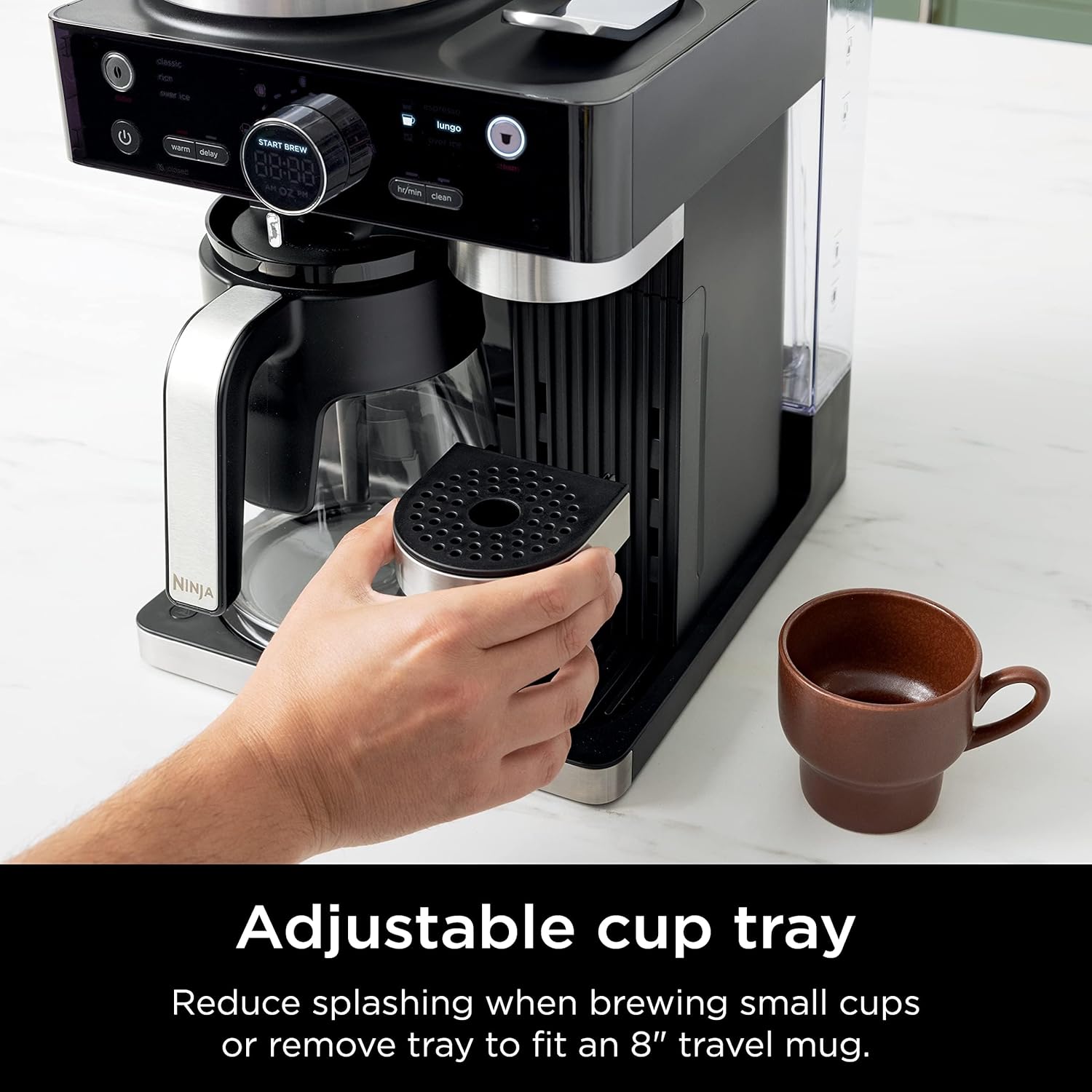 Ninja Espresso & Coffee Maker & Barista System 3 Espresso Brew Styles Single-Serve Coffee wourant