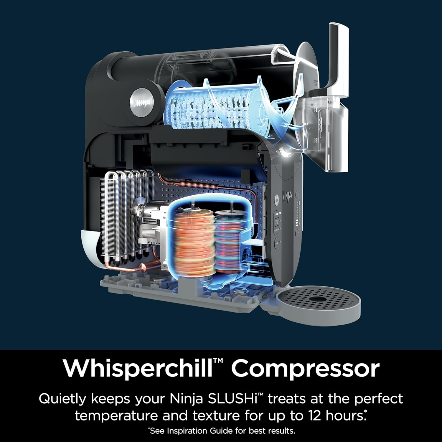 Ninja SLUSHi with RapidChill Technology, 88 oz. Frozen Drink & Slushie Machine, 5 Preset Programs, Margaritas, Frappés, and More wourant