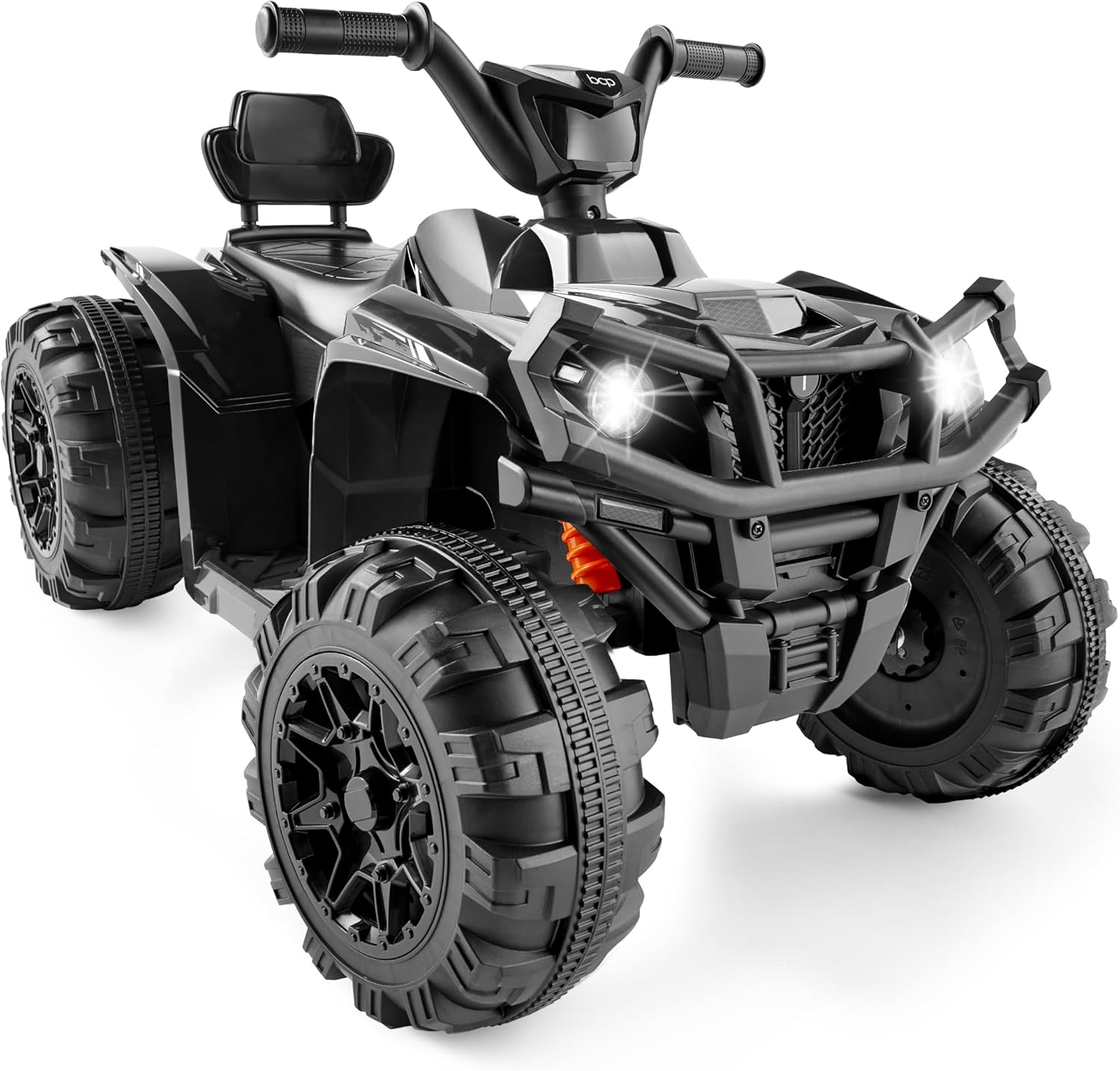 Best Choice Products 12V Kids Ride-On Electric ATV, 4-Wheeler Quad Car Toy w/Bluetooth Audio, 2.4mph Max Speed, Treaded Tires, LED Headlights, Radio wourant