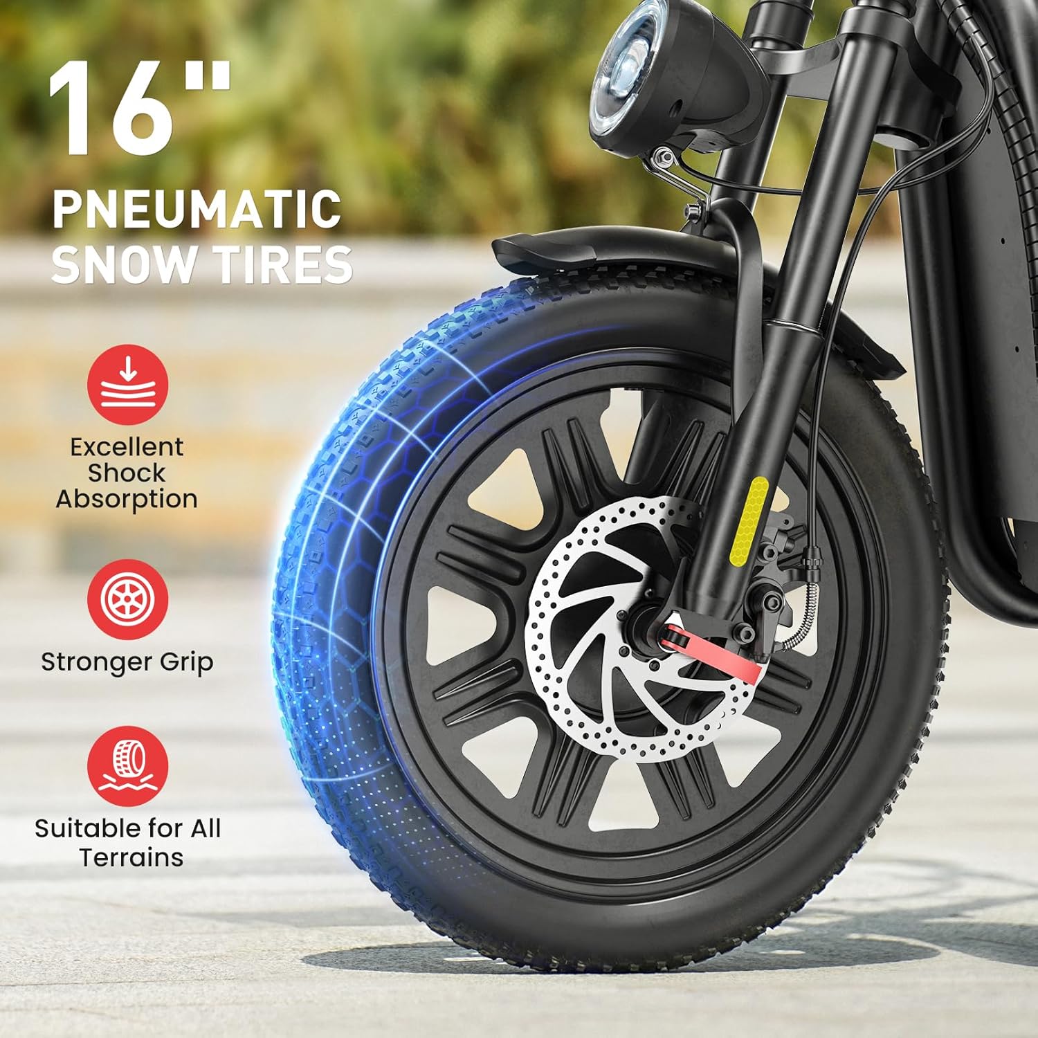 iScooter electric scooter with seat, 37/21 mile range, 28/19/15.6 mph top speed, dual suspension scooter with basket wourant