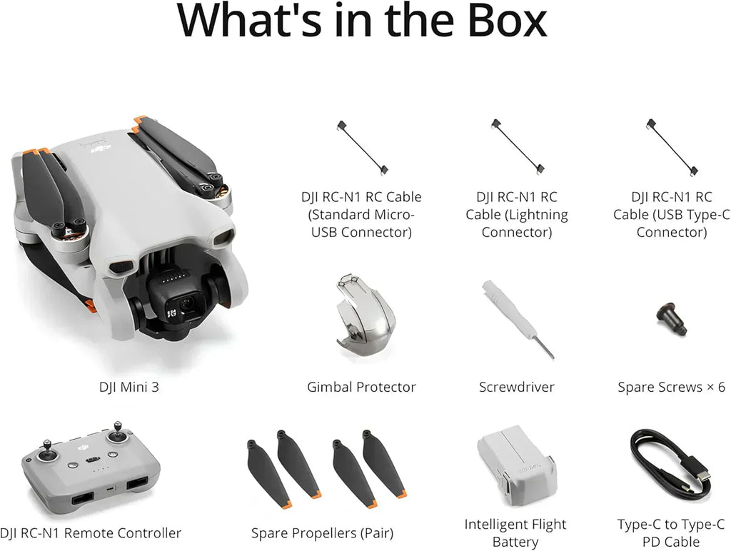 DJI Mini 3 Drones with Camera for Adults 4K 38 min Flight Time up to 32800 ft wourant