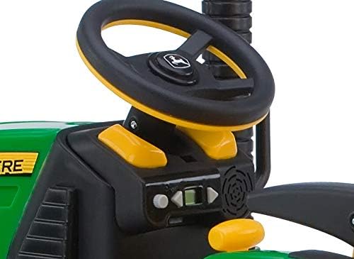 Peg Perego John Deere Ground Force Tractor with Trailer 12 Volt Ride on wourant