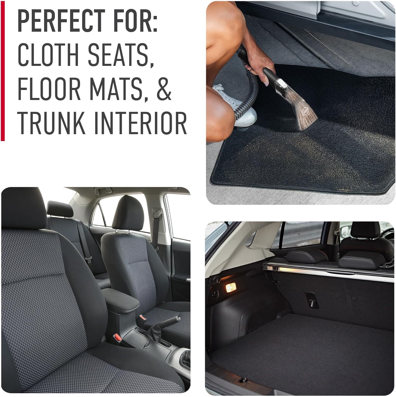 Hoover CleanSlate Plus Portable Carpet Upholstery Spot Cleaner with Powerful Suction wourant