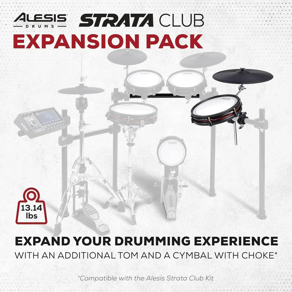 Alison Strata Prime Electronic Drum Set with Touch Screen Dual Area Grid Head wourant