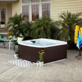 Lifesmart Spas Leganza 6 Person 90 Jet Rectangular Hot Tub with Ozonator wourant