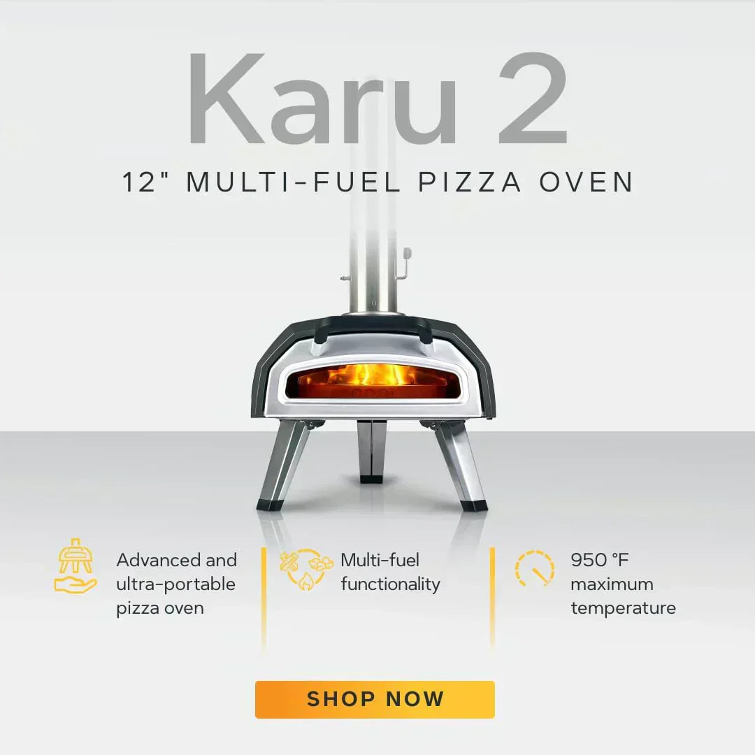 Ooni Karu 12 Multi-Fuel Outdoor Pizza Oven 12 Inch Pizzas in 60 Seconds Portable Wood wourant